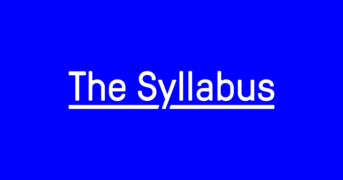 The Syllabus